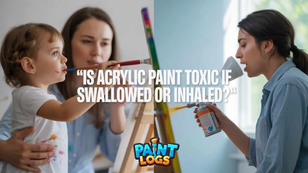 Compressed image Is Acrylic Paint Toxic if Swallowed or Inhaled?