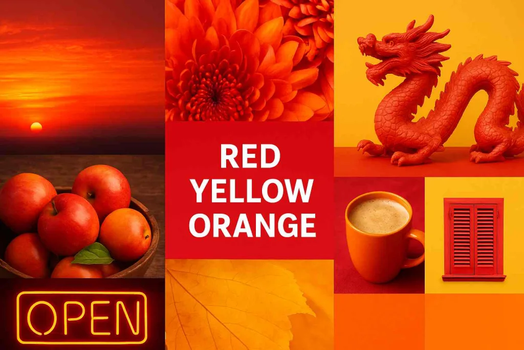 Artistic Uses of Red and Yellow Together