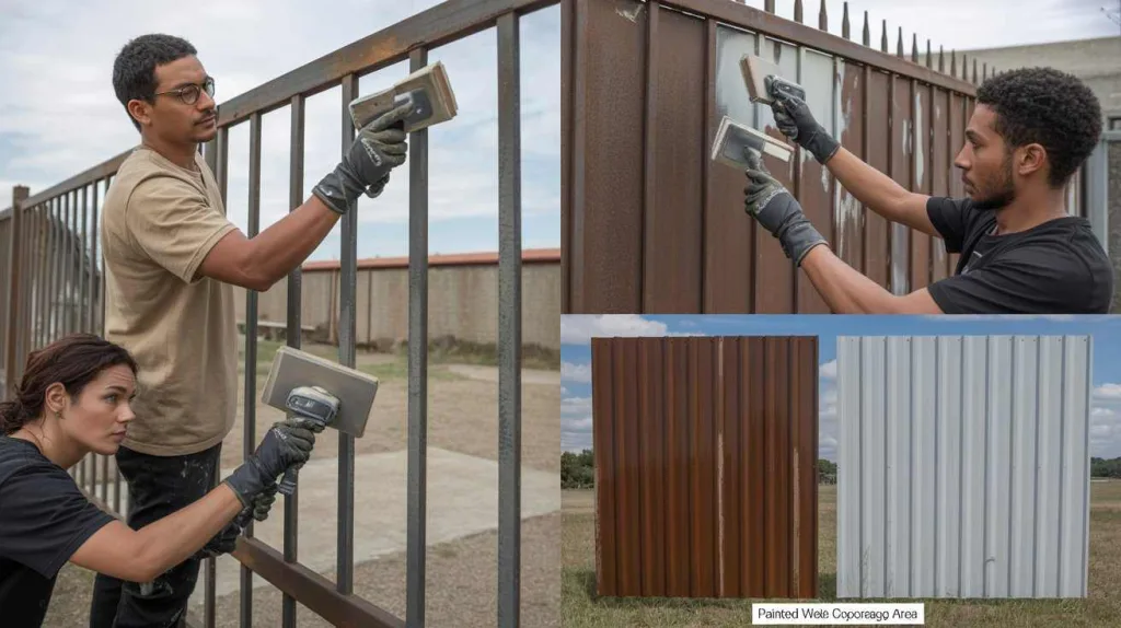 Metal Paint Coverage Differs from Other Surfaces