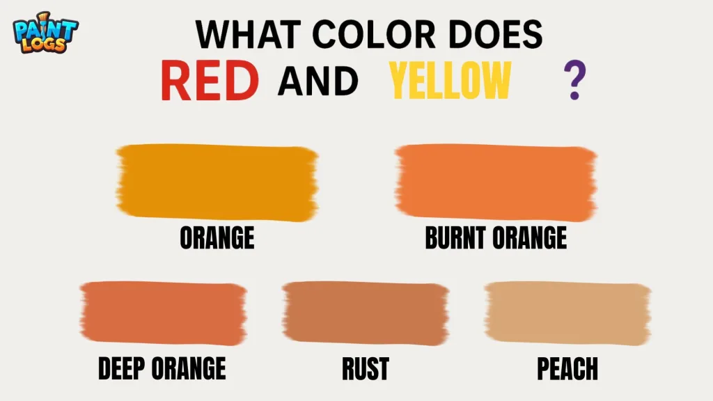 Red and Yellow Make What Color Complete Mixing Guide