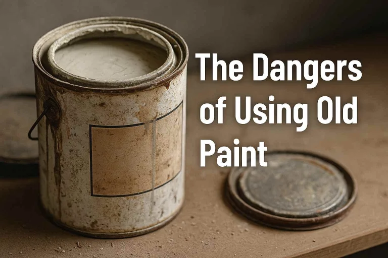 The dangers of using old paint