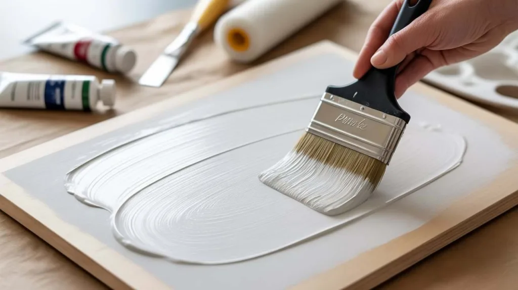 How to Apply Acrylic Paint on Wood