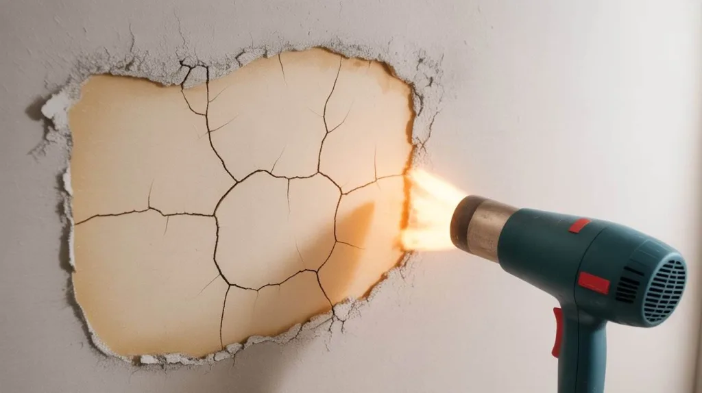 The Risks of Drying Spackle Too Quickly