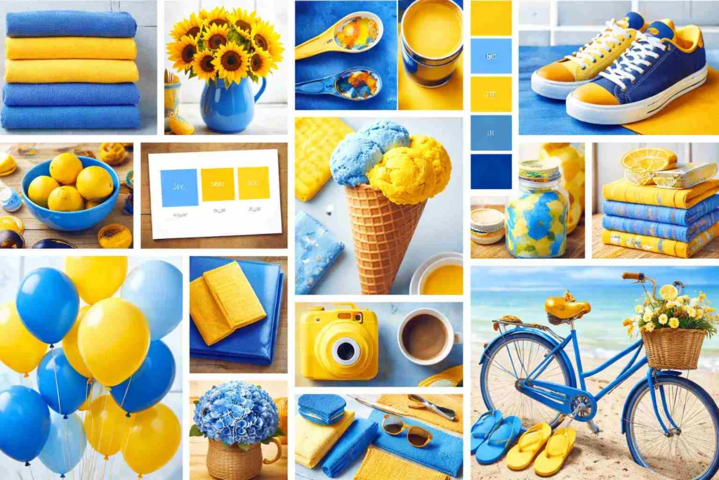 Artistic Uses of Blue and Yellow Together