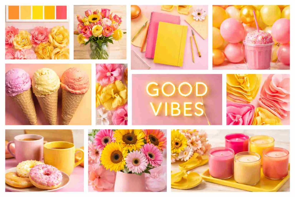 Best Uses for Yellow and Pink in Art and Design