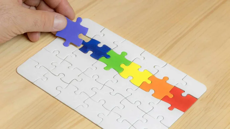 Puzzles and Color Mixing