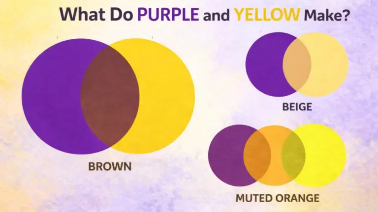 What Do Purple and Yellow Make When mixed?