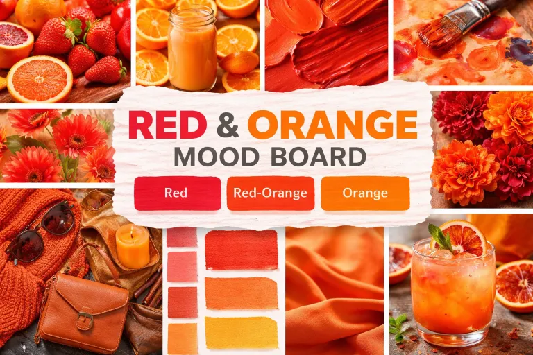 Artistic Uses of Red and Orange Together