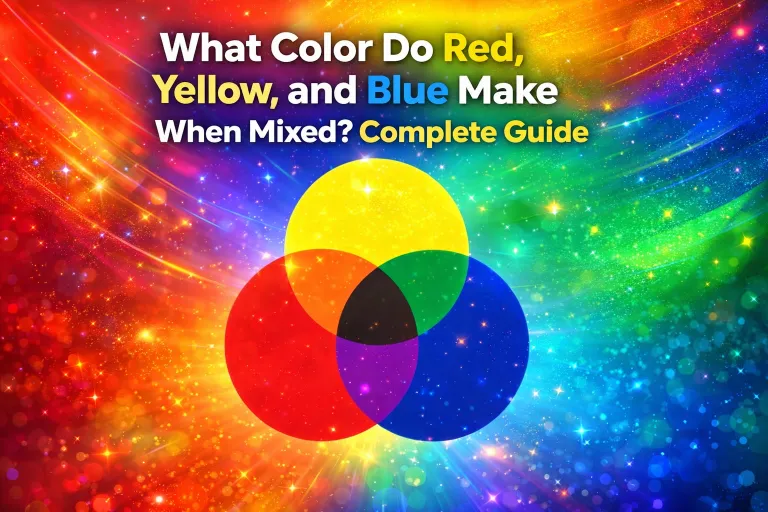 What Color Do Red, Green, and Blue Make When Mixed 