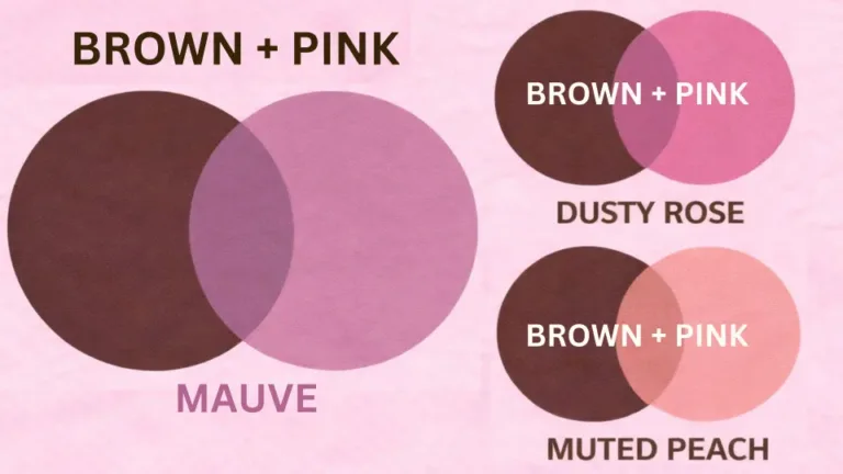 What Color Does Brown and Pink Make When Mixed Complete Guide
