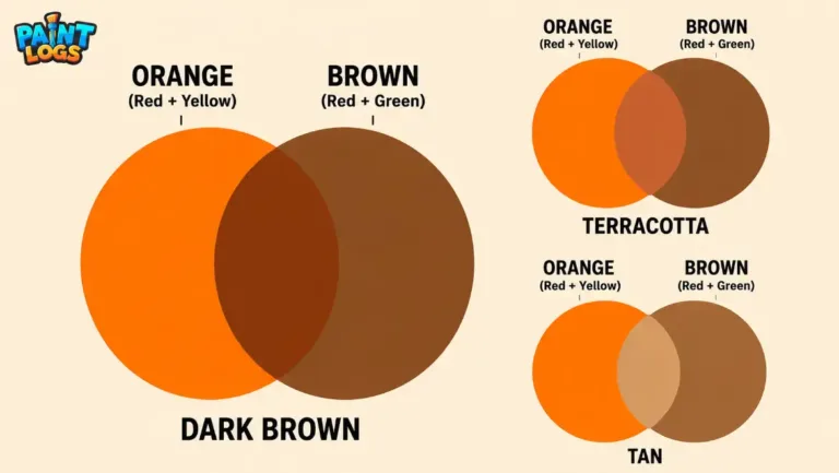 Terracotta Color Orange and Brown Make When Mixed