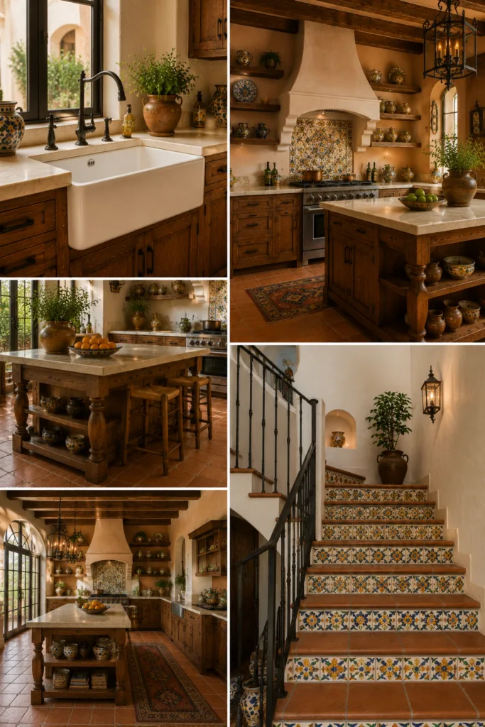 Use Decorative Tile Risers on Stairs