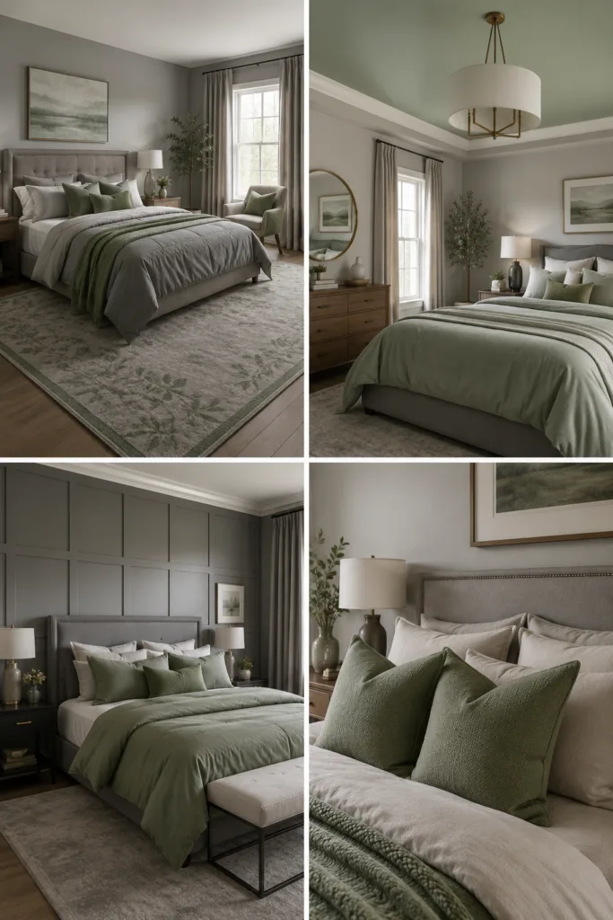 Sage Green Throw Pillows
