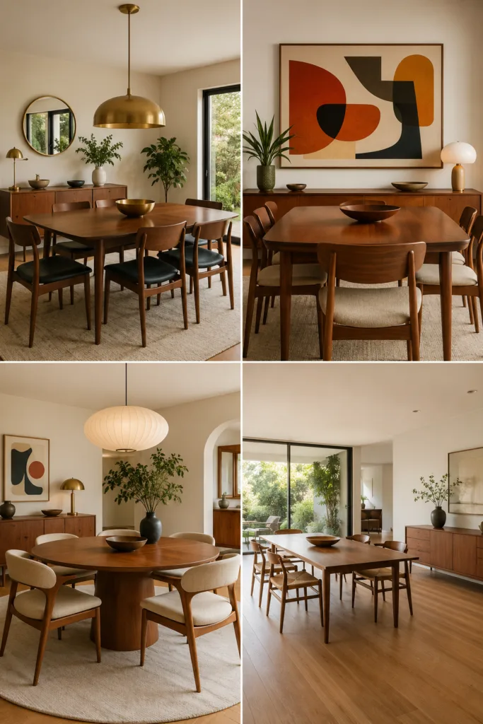11. Use Brass Or Gold Accents Carefully 12. Add Mid-Century Artwork 13. Try Curved Furniture Shapes 14. Keep The Room Open And Uncluttered