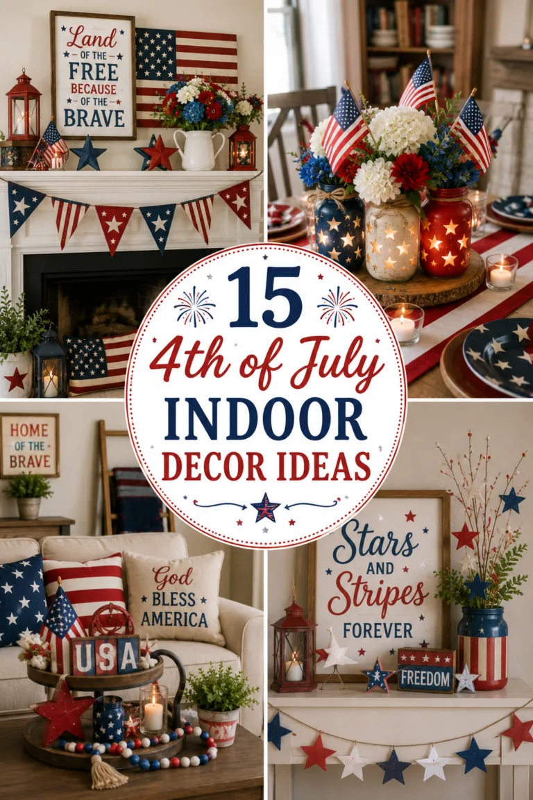  15 4th of July Indoor Decor Ideas 