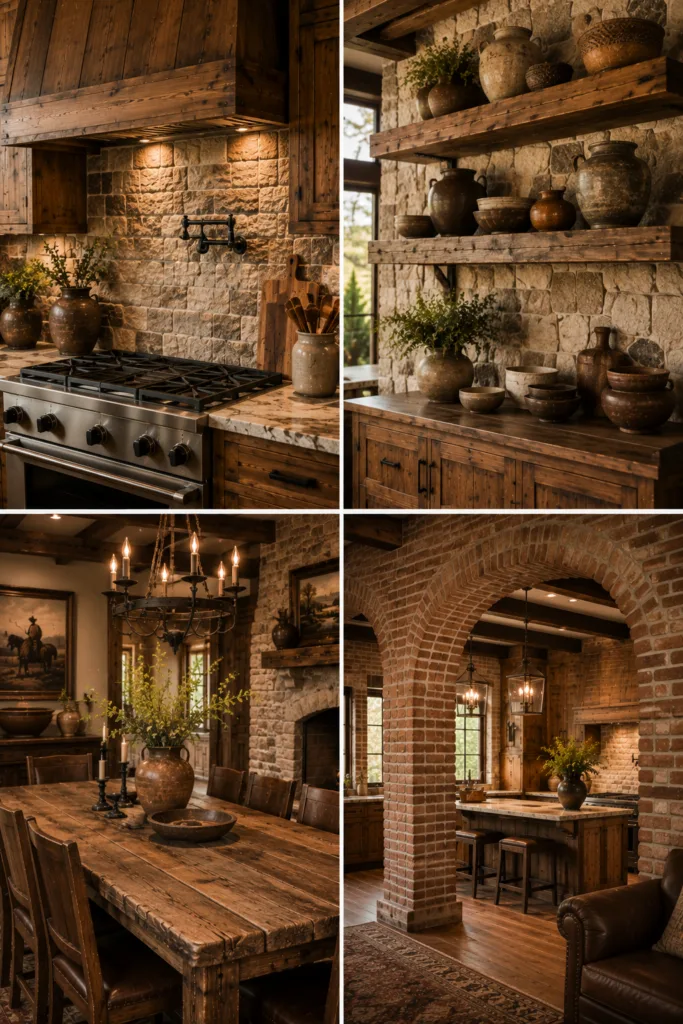 Exposed Brick Arches