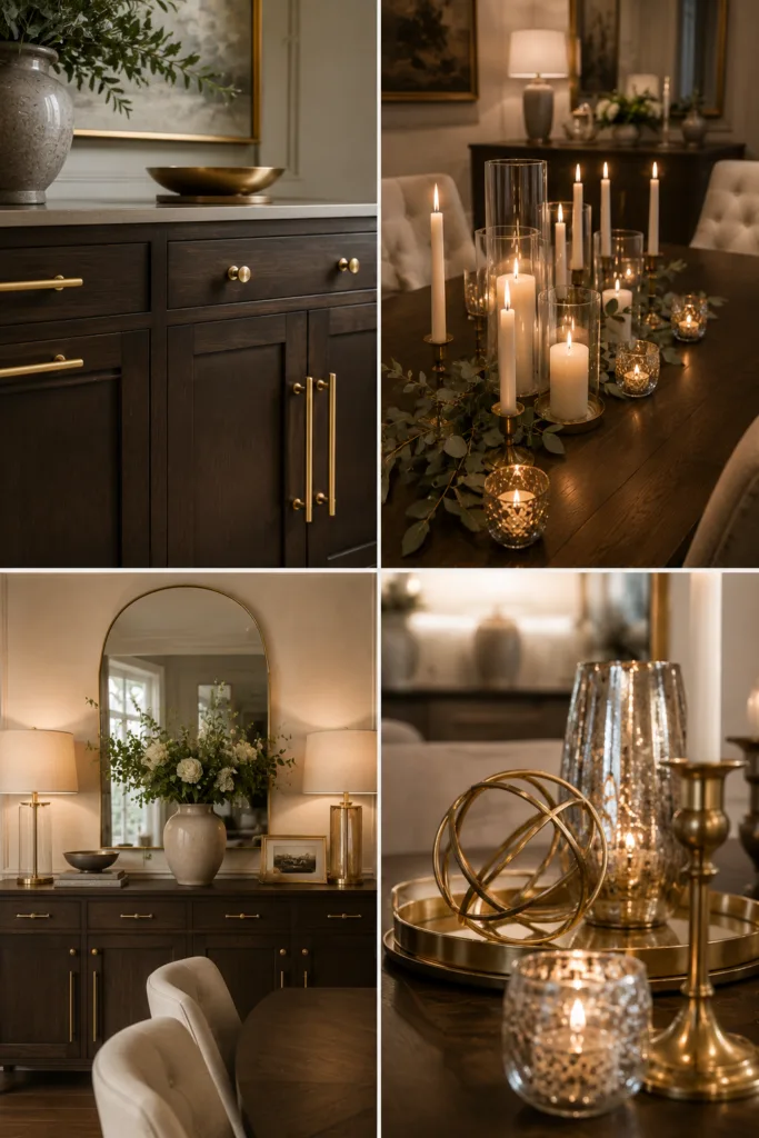 15. Upgrade Cabinet And Sideboard Hardware 16. Incorporate Candles For Ambiance 17. Style A Beautiful Sideboard 18. Bring In Metallic Accents