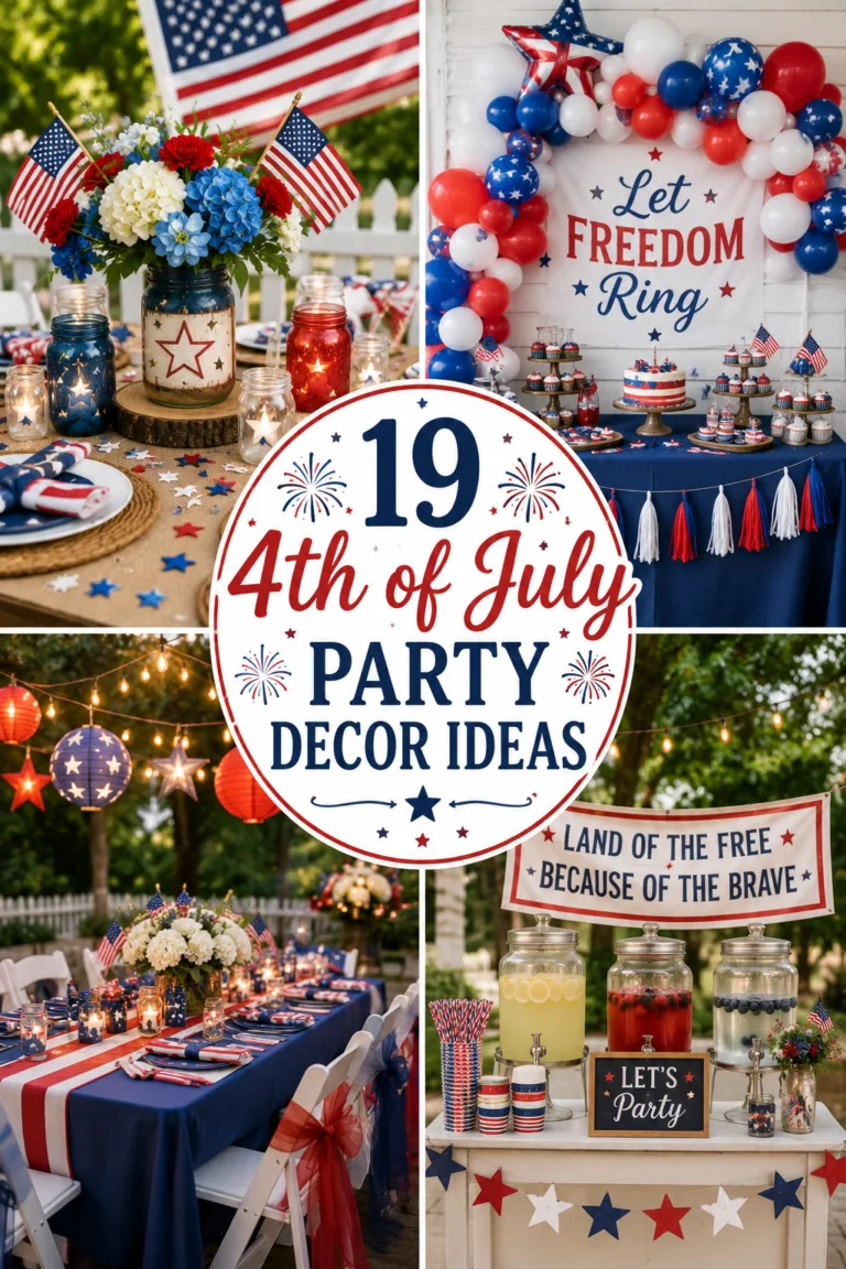 19 4th of July Party Decor Ideas