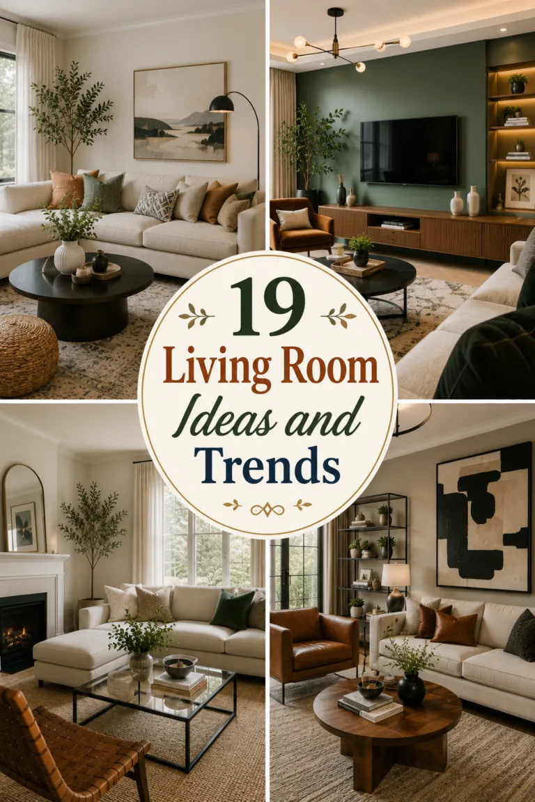 19 Living Room Ideas and Trends