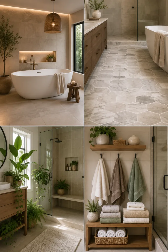 19. Add A Freestanding Tub If Space Allows 20. Replace The Old Floor 21. Add Plants For A Fresh Look 22. Use Better Towel Styling