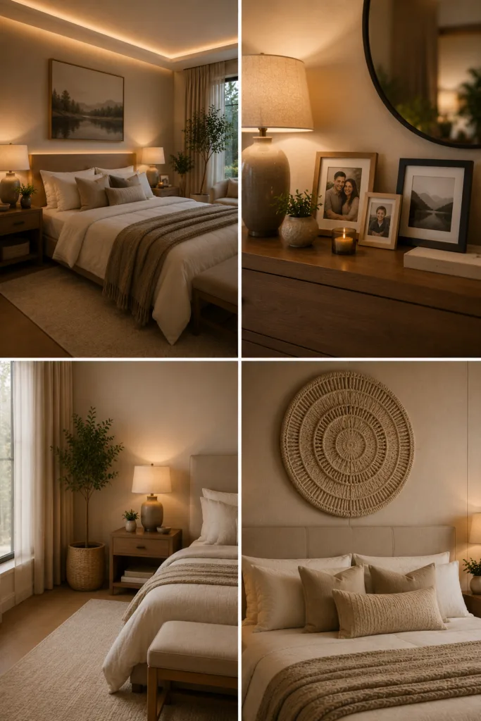 19. Add Warm Ambient Lighting 20. Display Personal Photographs 21. Declutter Visible Surfaces 22. Introduce Textured Wall Decor