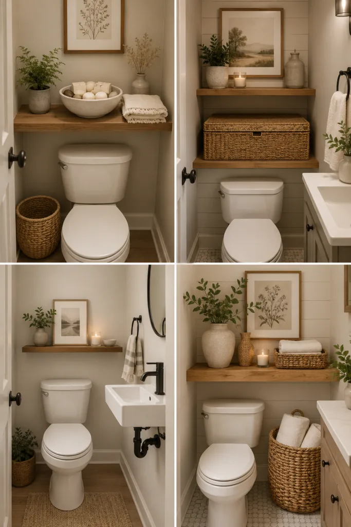 23. Add A Ceramic Bowl 24. Keep Cleaning Items Hidden 25. Add A Slim Wall Shelf 26. Style With Natural Materials