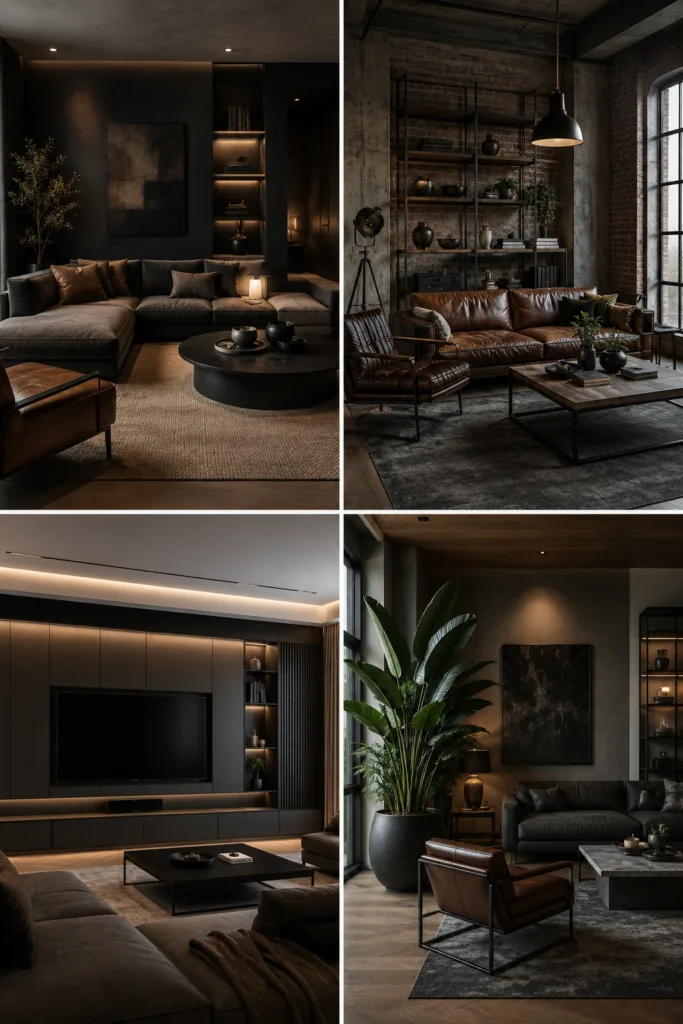 23. Go For A Moody Color Palette 24. Add Industrial Touches 25. Keep Technology Clean And Hidden 26. Use Large Plants For Balance