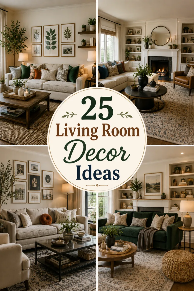 25 Living Room Decor Ideas
