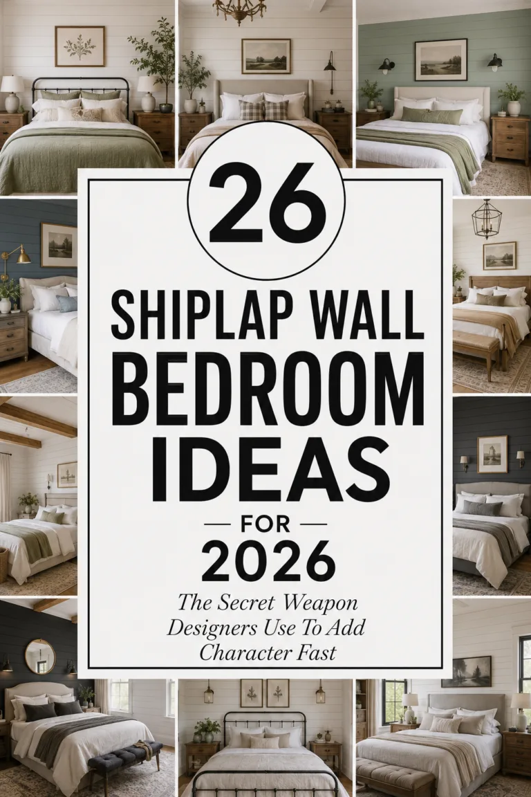 26 Shiplap Wall Bedroom Ideas for 2026 The Secret Weapon Designers Use To Add Character Fast