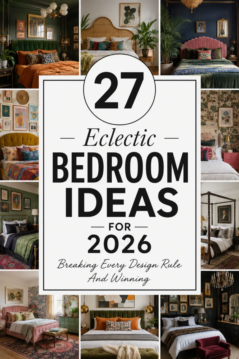27 Eclectic Bedroom Ideas for 2026 Breaking Every Design Rule And Winning