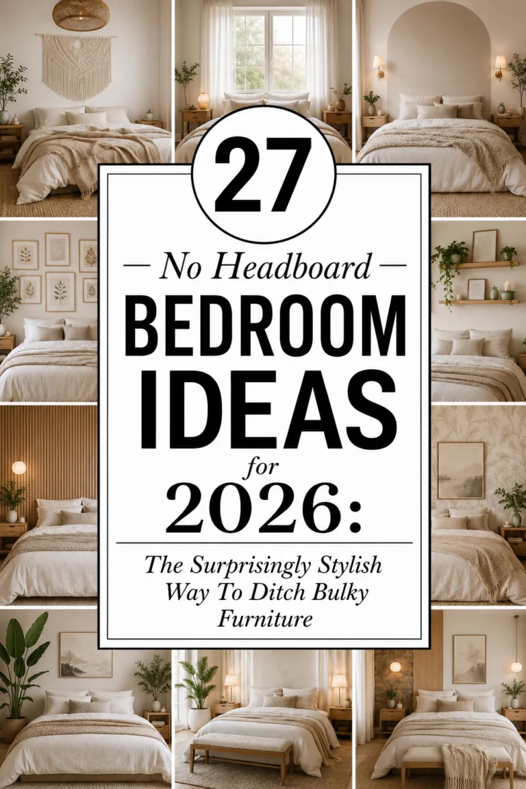 27 No Headboard Bedroom Ideas for 2026: The Surprisingly Stylish Way To Ditch Bulky Furniture