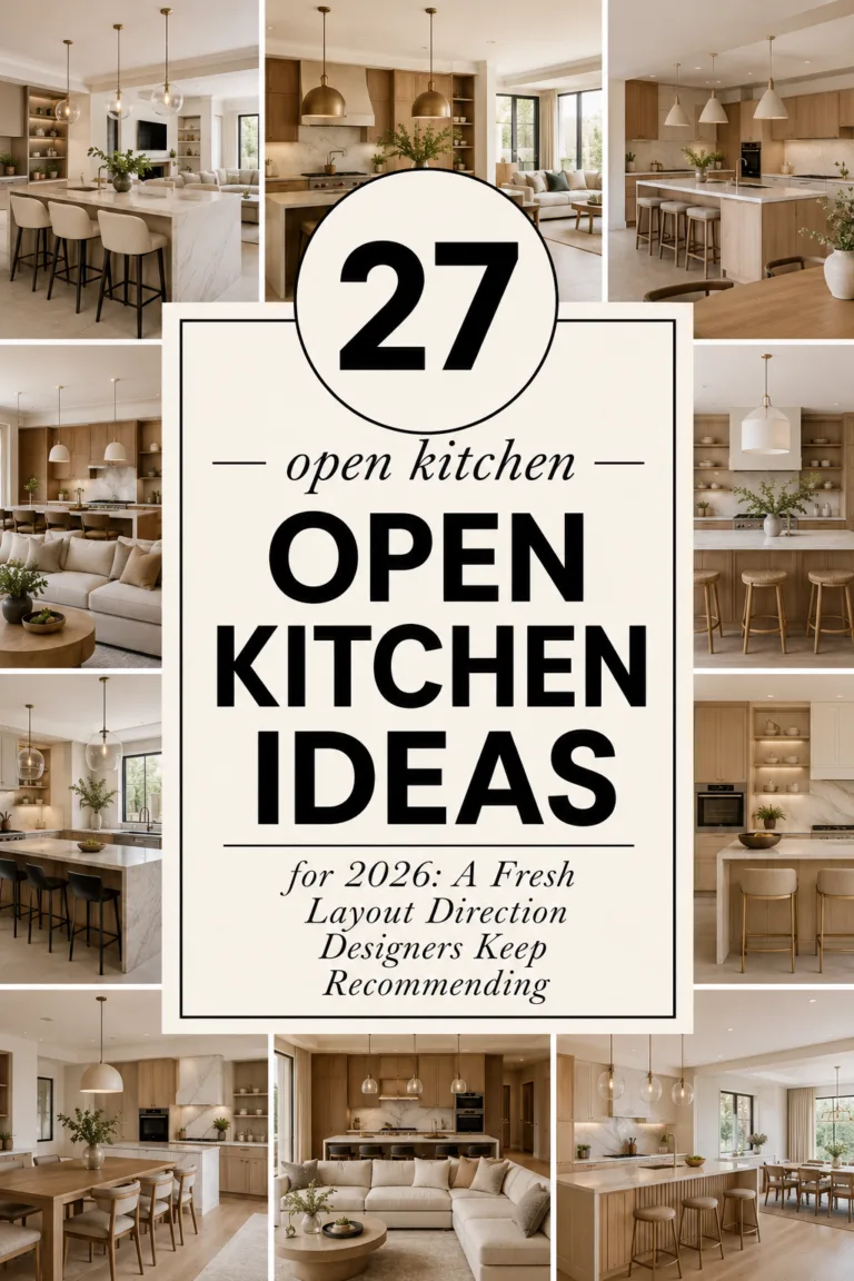 27 Open Kitchen Ideas for 2026: A Fresh Layout Direction Designers Keep Recommending