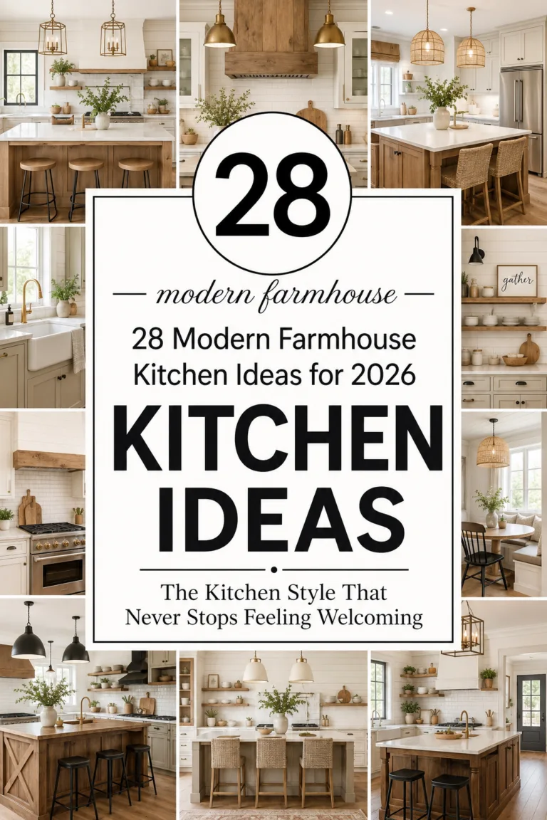 28 Modern Farmhouse Kitchen Ideas for 2026: The Kitchen Style That Never Stops Feeling Welcoming