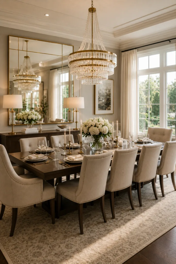 Add A Decorative Mirror