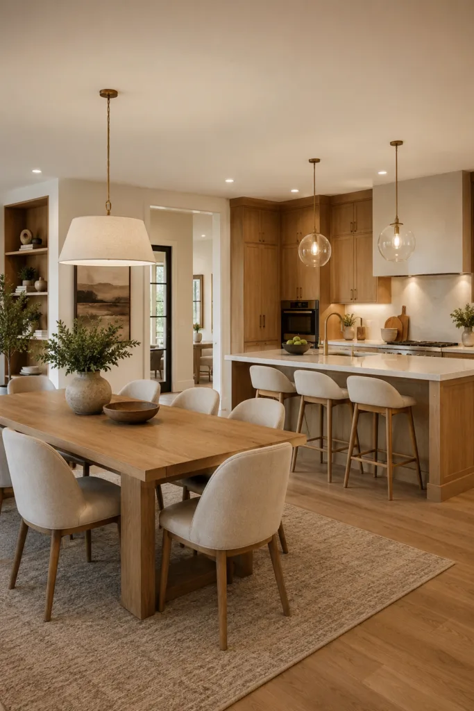 Add A Dining Table Beside The Kitchen