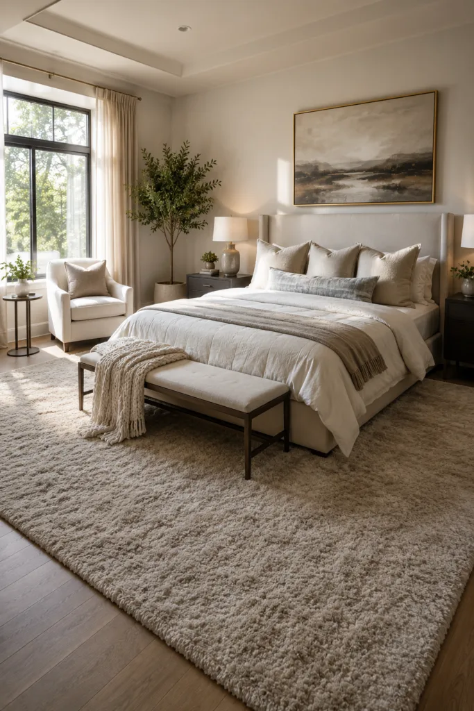 Add A Large Area Rug