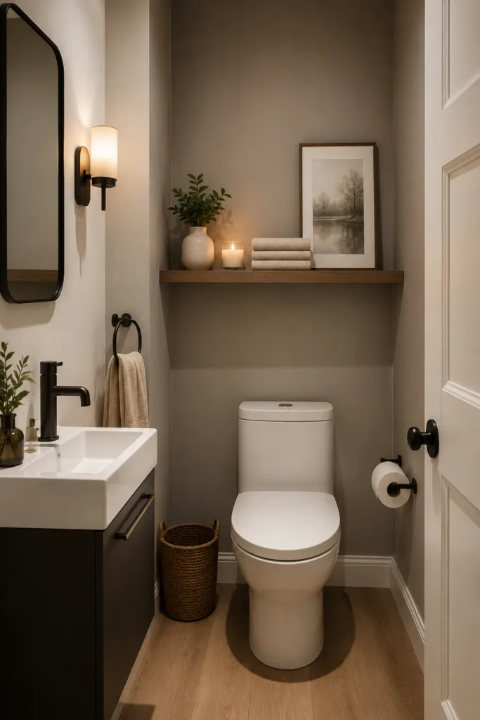 Add A Small Floating Shelf
