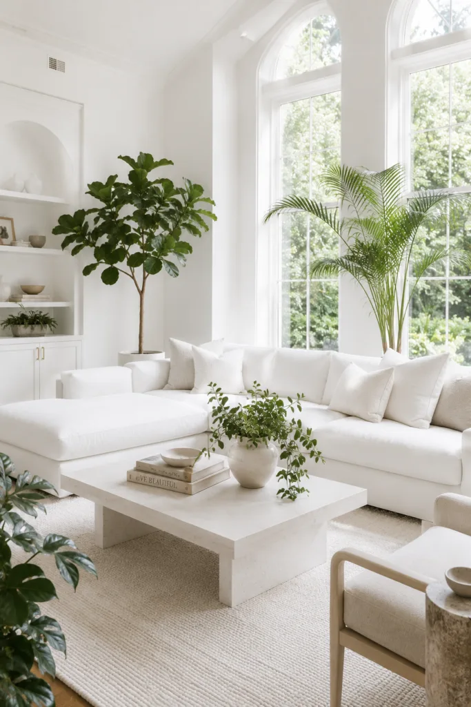  Add Green Plants for Freshness