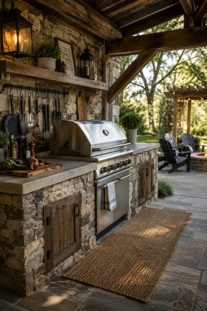 Add a Built-In Grill Station