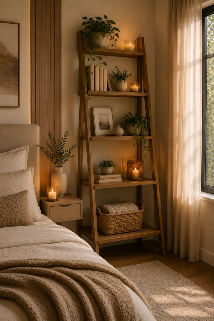 Add a Ladder Shelf