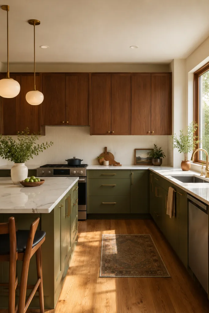 Bring In Olive Green Accents
