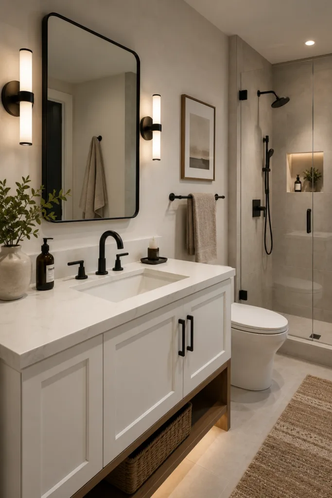 Choose Modern Matte Black Hardware