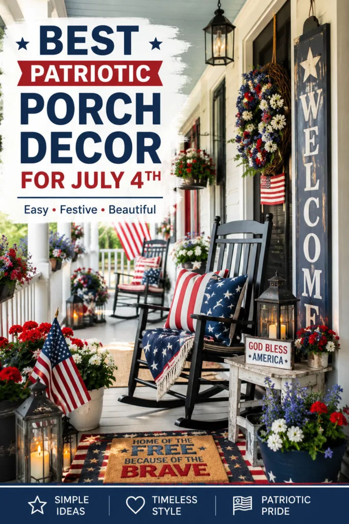 Decorative Porch Steps