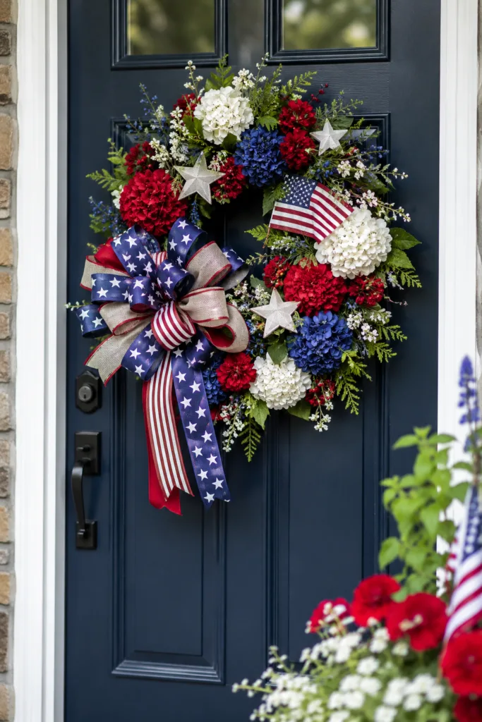 Festive Independence Day Wreath
