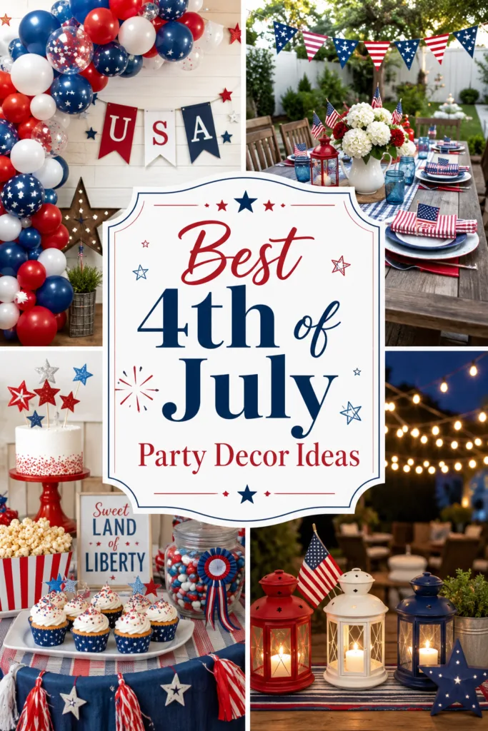 Firework-Inspired Decorations