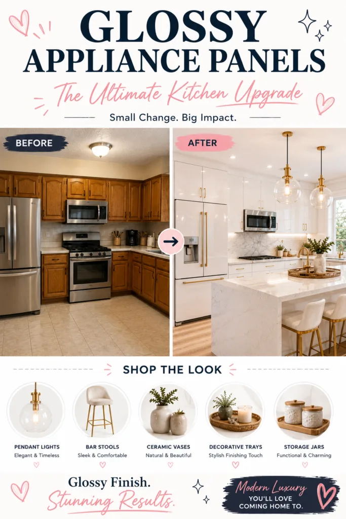 Glossy Appliance Panels