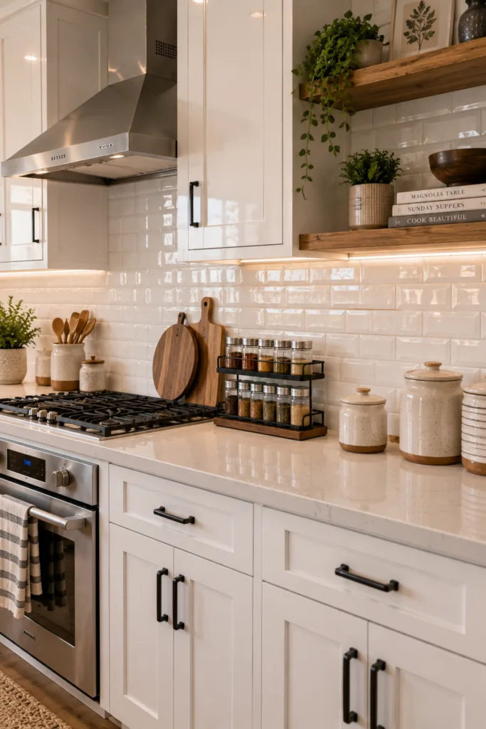 Glossy Backsplash Tiles