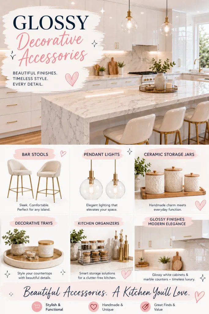 Glossy Decorative Accessories
