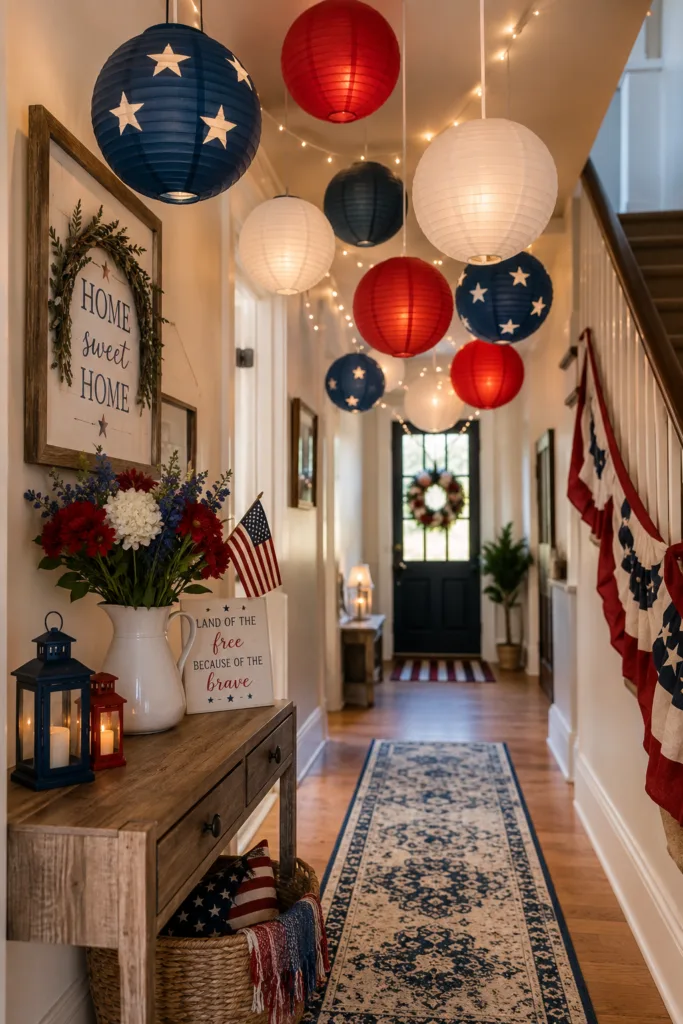  Hanging Paper Lanterns
