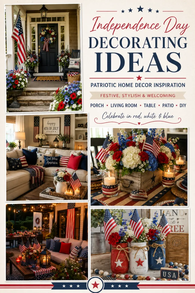 Independence Day Decorating Pin